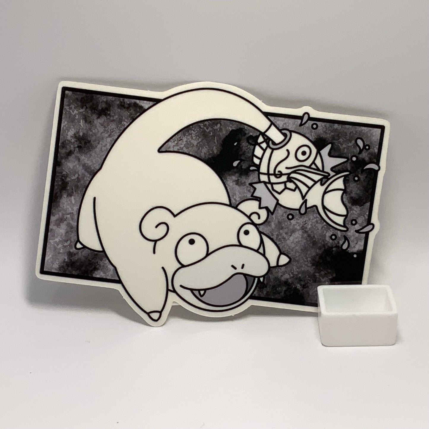 Slowpoke Pokemon “color changing” transparent waterproof sticker