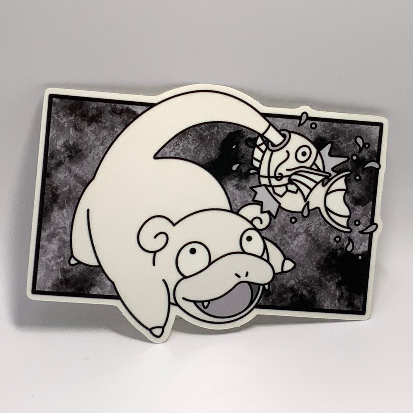 Slowpoke Pokemon “color changing” transparent waterproof sticker