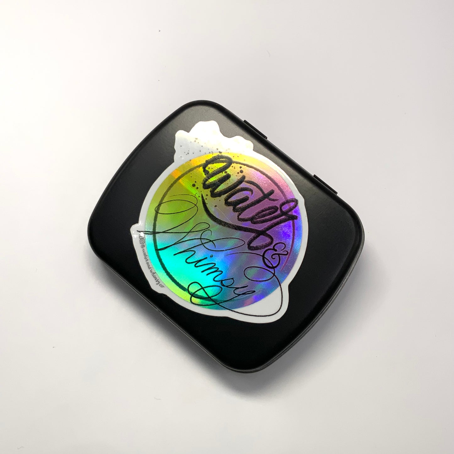 6-pack Rainbow Essentials - pre-packed rainbow set of 6 watercolor paints in tin container - COMES WITH 6 HALF PAN PAINTS INCLUDED