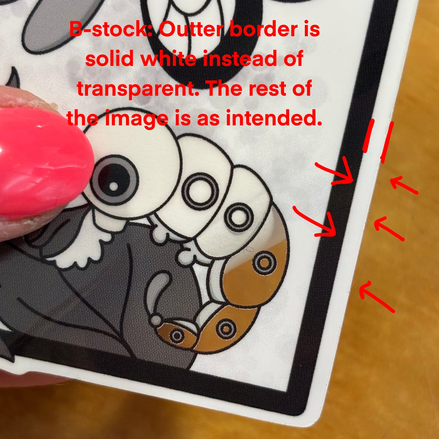 Butterfree and Caterpie Pokemon “color changing” transparent waterproof sticker