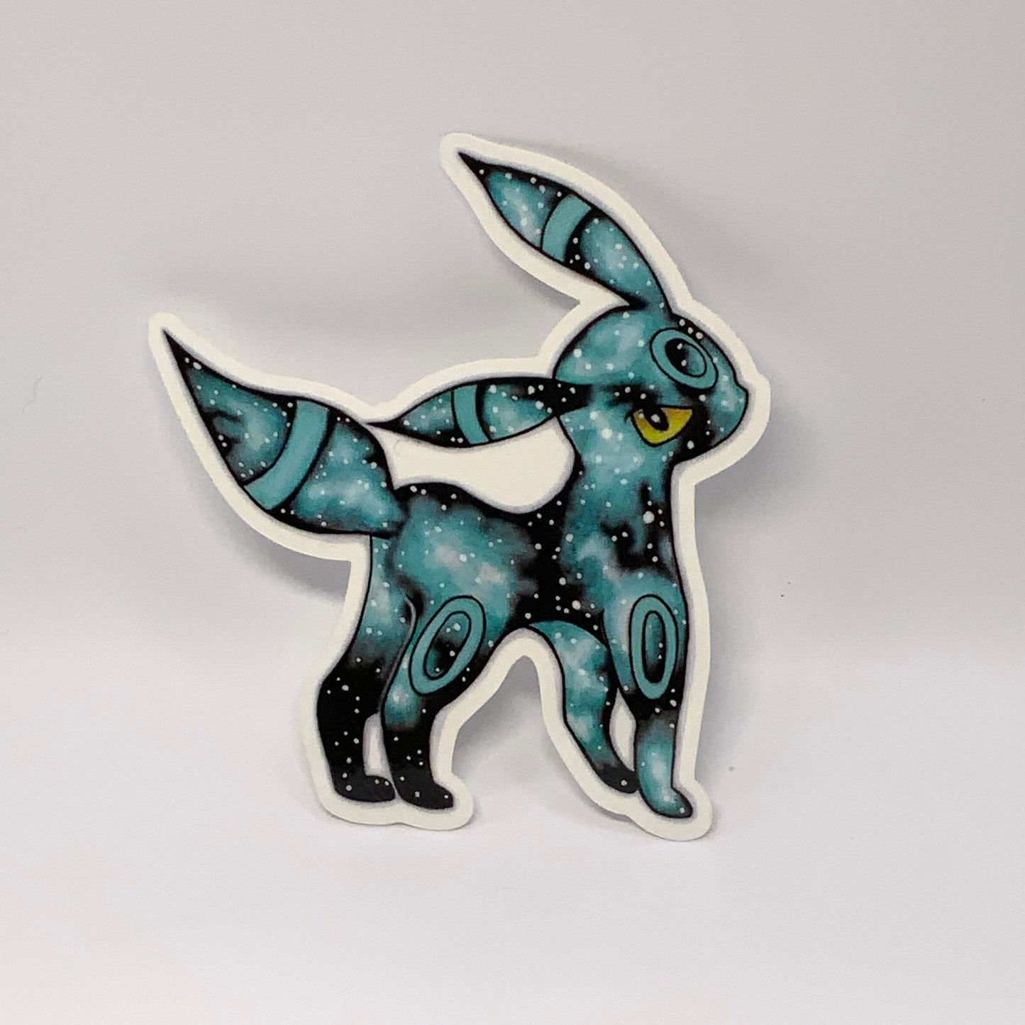 Umbreon Pokemon original colored pencil art waterproof sticker