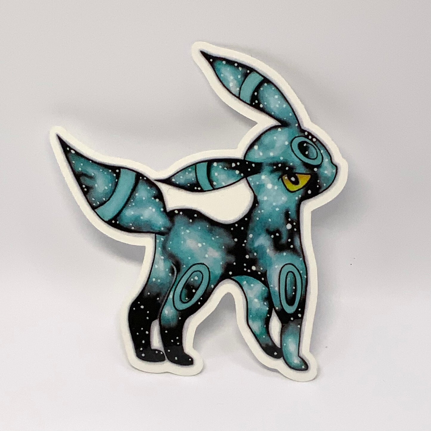 Umbreon Pokemon original colored pencil art waterproof sticker