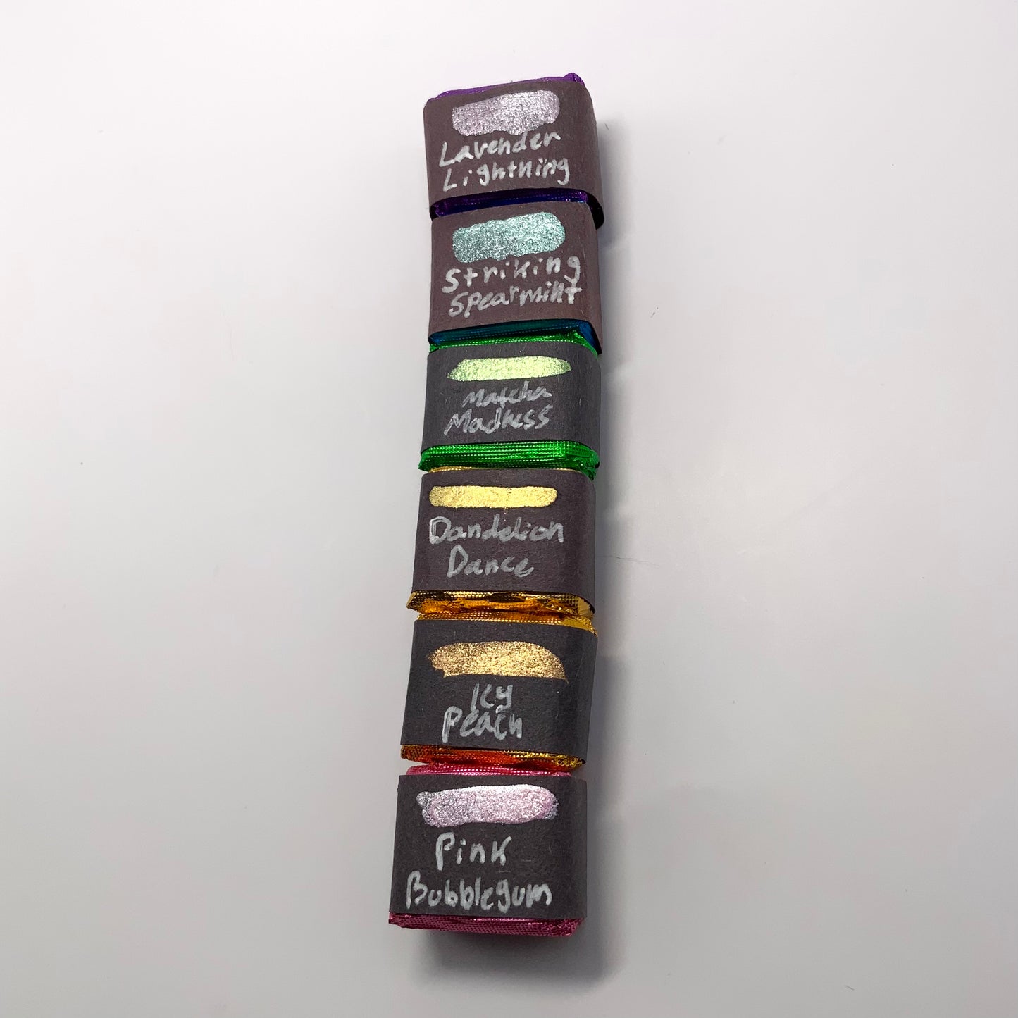 6-pack Pastel Colors Set - pre-selected set of 6 paints in tin container