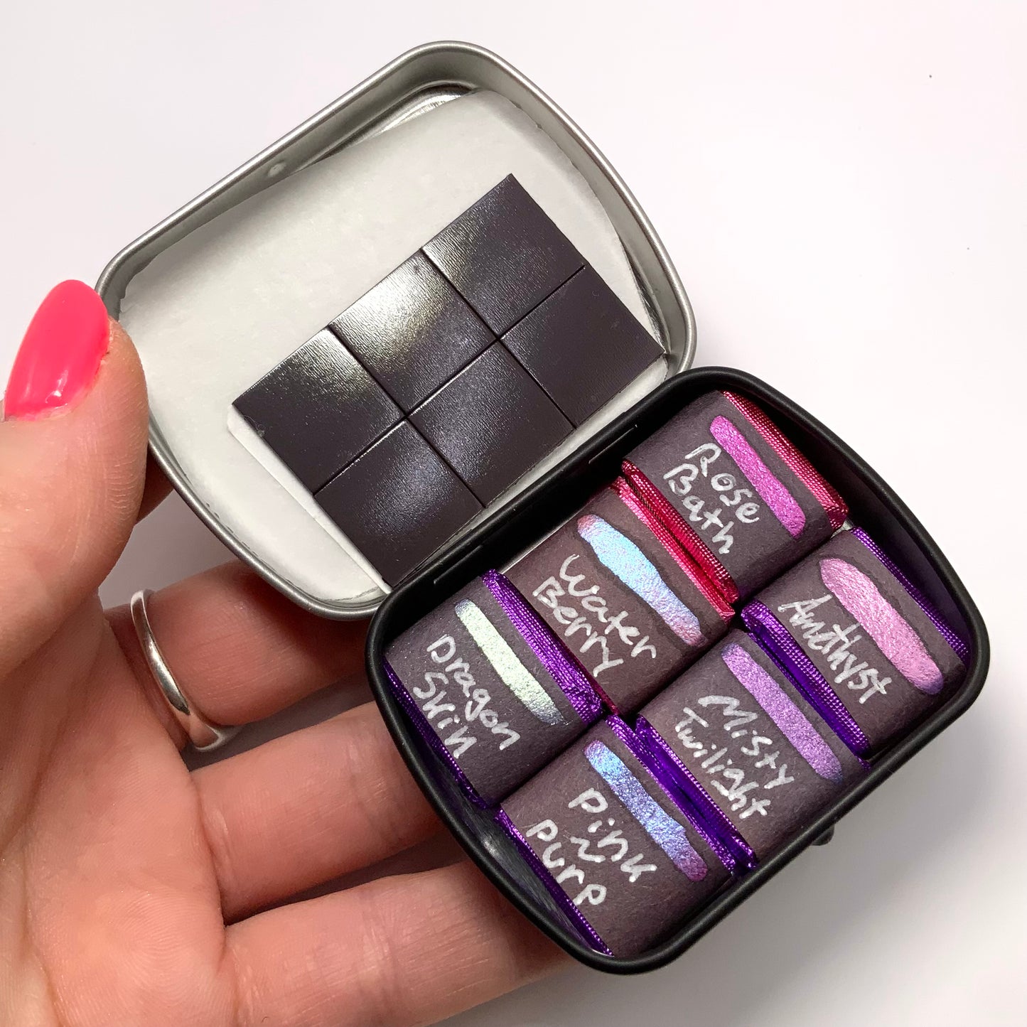 6-pack Fantasy Set - pre-selected set of 6 paints in tin container