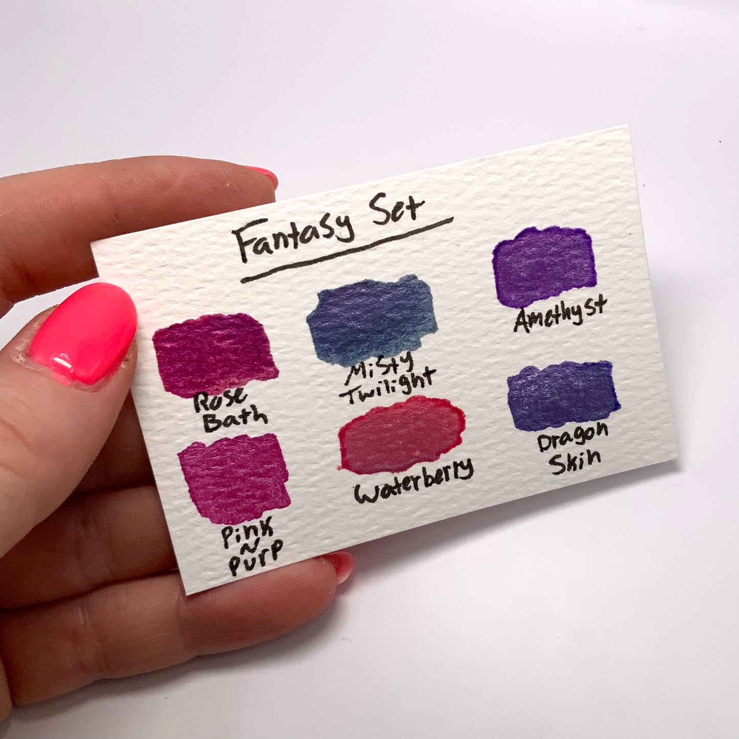 6-pack Fantasy Set - pre-selected set of 6 paints in tin container