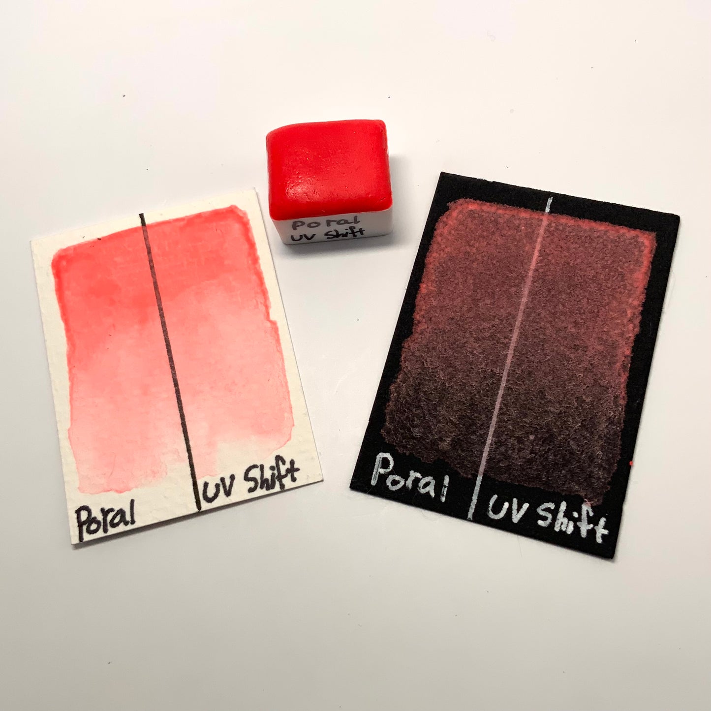 Poral UV Color Shift