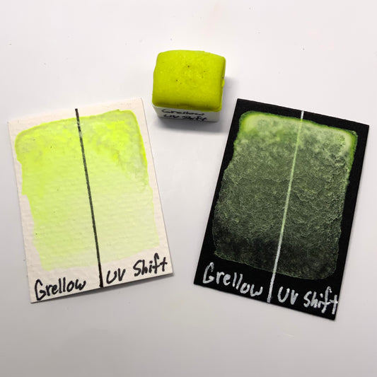 Grellow UV Color Shift