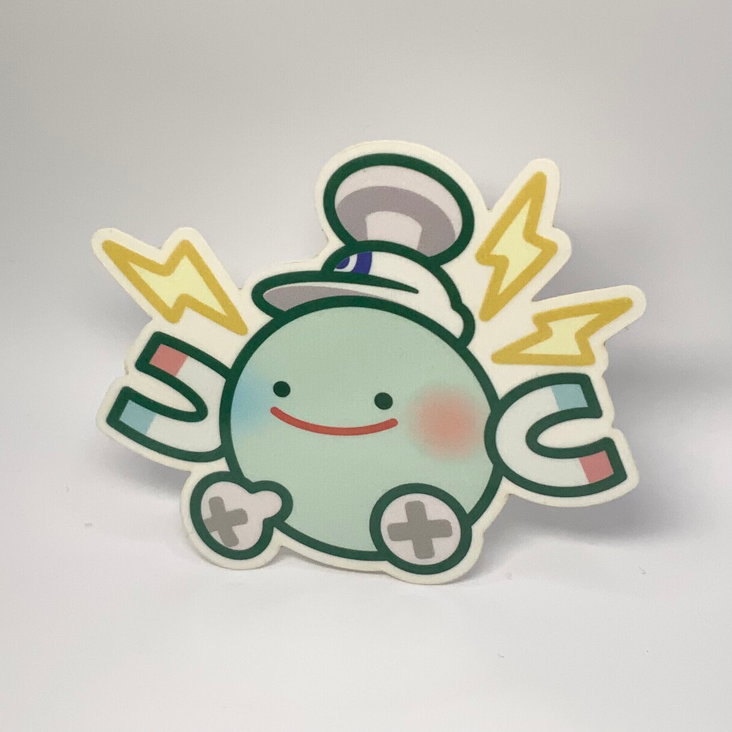 Ditto Magnemite Pokopia Pokemon Waterproof Sticker