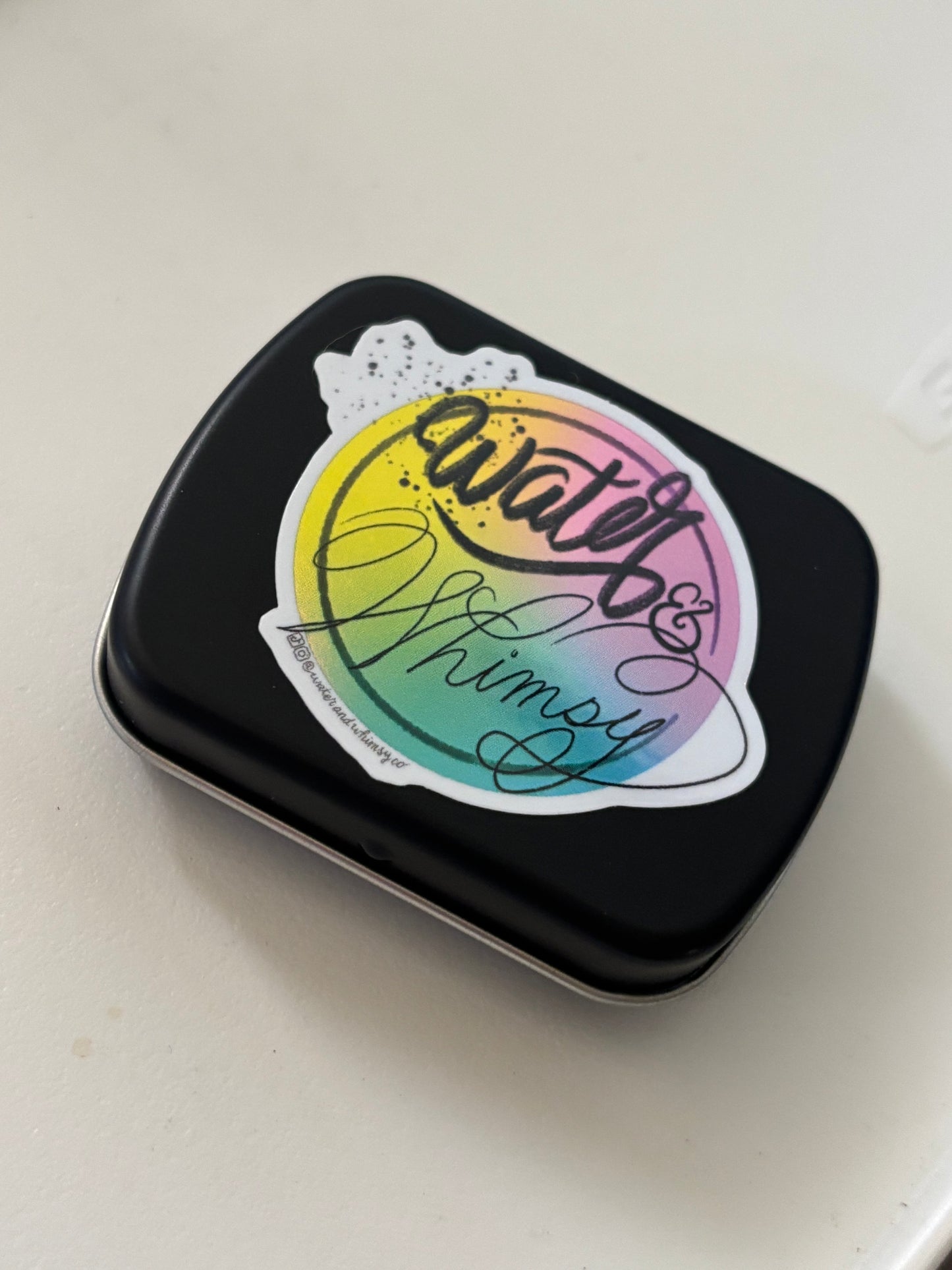 6-pack Spirit Colors Set - pre-packed set of 6 watercolor paints in tin container - COMES WITH 6 HALF PAN PAINTS INCLUDED