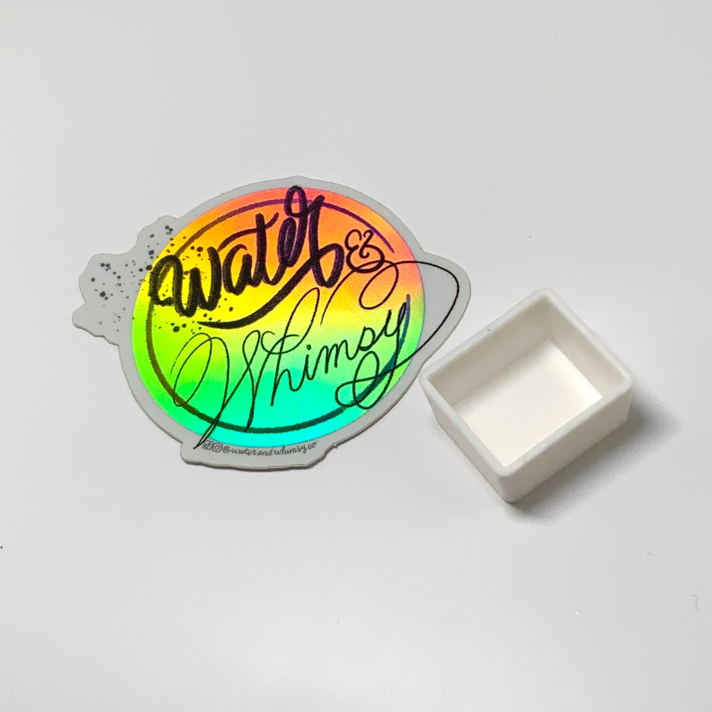 Small Hologaraphic W&WCo logo sticker